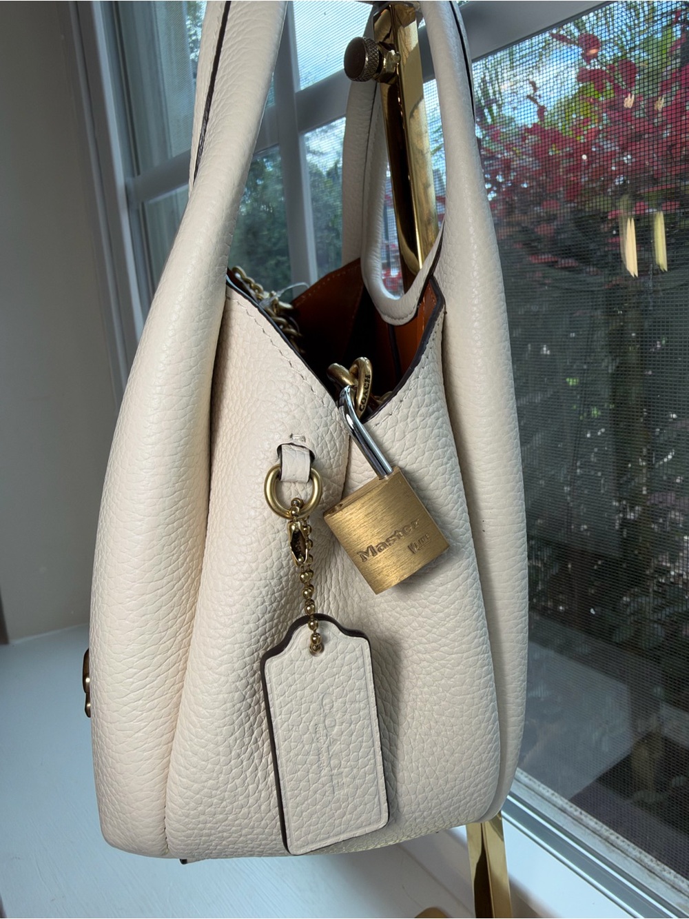 NWT🌷Coach Lana Convertible Clutch Handle Bag 19 in “Chalk” - Picture 5 of 11